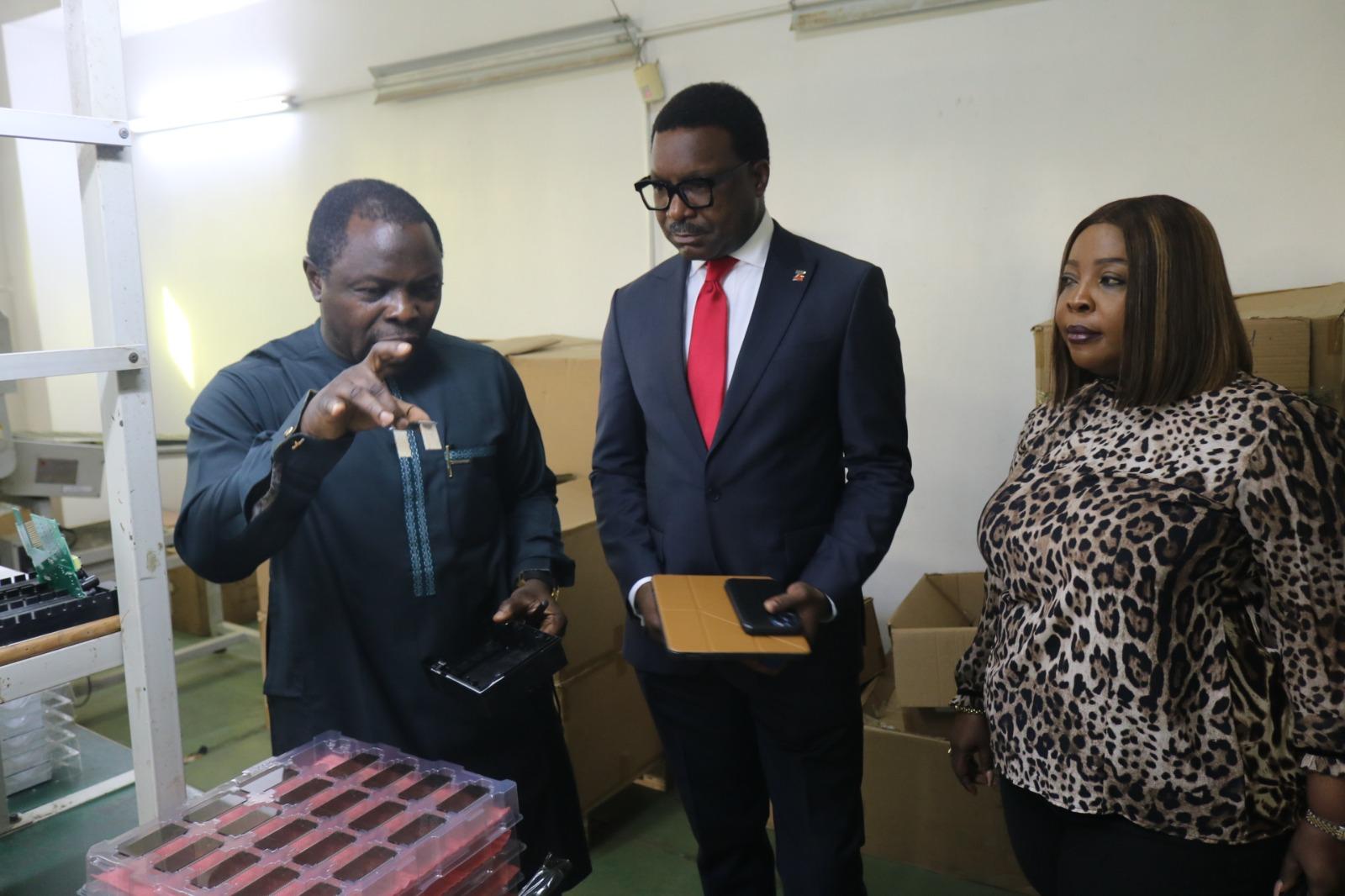 the Zenith Bank factory visit